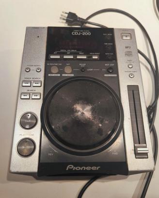 Lettore CD per DJ Pioneer CDJ 200 NON FUNZIONANTE