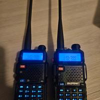 2 ricetrasmettitori Baofeng UV5R