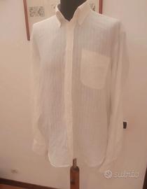 Camicia Uomo David Saddler in Puro Lino - Tg. XL