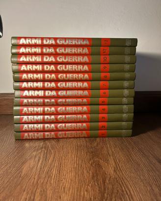 collezione  12 vol  "Armi da guerra" - De agostini