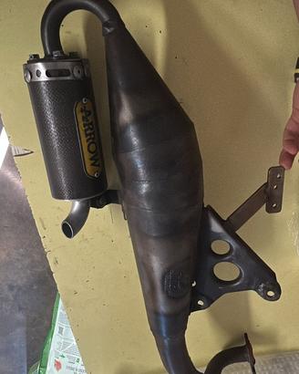 Marmitta Arrow pro racing minarelli orizzontale