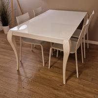 Tavolo allungabile Miniforms Ghost 150x90 bianco