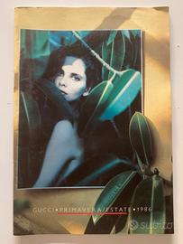 Catalogo pubblicitario vintage Gucci 1986