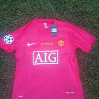 Maglia da calcio Manchester United 2007-08 home 