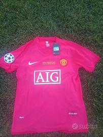 Maglia da calcio Manchester United 2007-08 home 