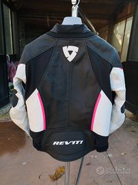 giacca moto 42 donna NUOVA in pelle 