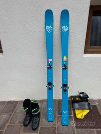 Set Skialp Black Crows Ova 170,ATK,Pelli,Lame