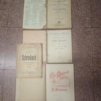 antichi spartiti musicali