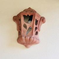 Applique in terracotta