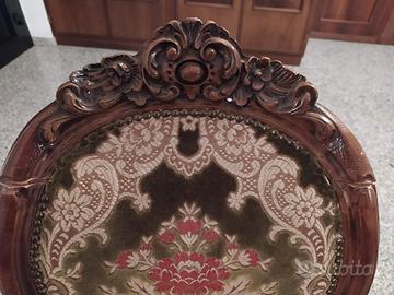 Sedie e tavolo antichi Luigi Filippo 