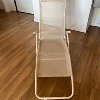 Sdraio Lettino Pieghevole da Esterno