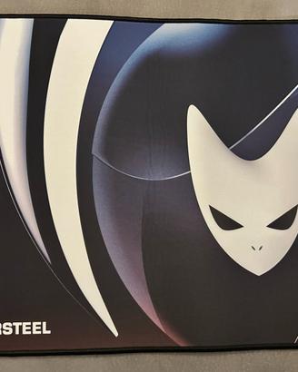 Tappetino Mouse OVERSTEEL Design Gatto Bianco