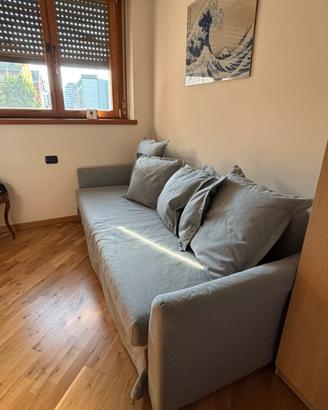 Divano letto 3 posti Ikea mod. HOLMSUND grigio