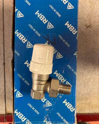 Valvole ,termostatizzabili dritte ,ad angolo, RBM