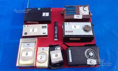 RADIO TASCABILI fine anni 50