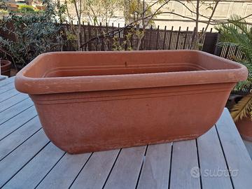 Grande Vaso rettangolare - fioriera