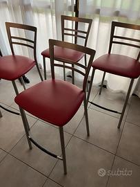 Set 4 sgabelli Connubia Go