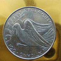 100 lire Vaticane 