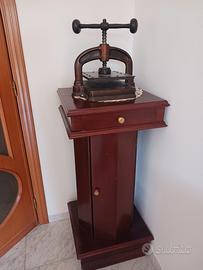 antica pressa tipografica