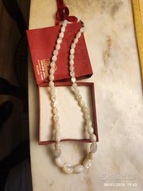 Splendida collana vintage madreperla anni 70