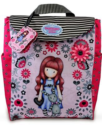 ZAINO BORSA SCUOLA BICOLORE *SANTORO_SCONTO +30%
