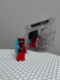 Ninja rosso minecraft lego compatibile