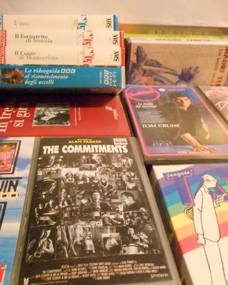 Lotto videocassette VHS