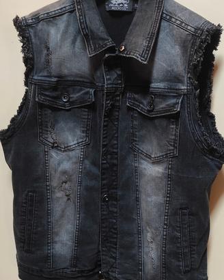 Giubbino jeans uomo 
