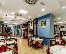 RISTORANTE CON QUADRUPLA ESPOSIZIONE E 8 VETRINE