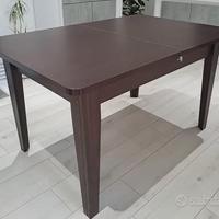 Tavolo moderno allung. color wenge'