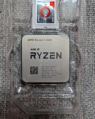 Processore AMD Ryzen 5 3600 con ventola