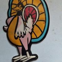 figurina vintage della serie Plasteco Locatelli
