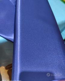 tessuto fodera di raso colore viola 
