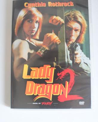 "Lady Dragon 2" DVD IMPORT audio track DEU/ENG