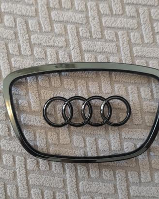 Logo Volante Audi Nero lucido 
