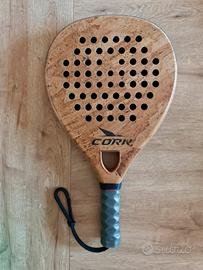 racchetta da padel cork carbonio e sughero esacore