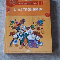 libro a fumetti " L'astronomia "