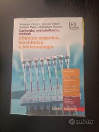 libro Chimica organica , biochimica , e biotecnol