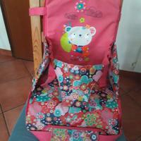 Alzasedia portatile bambina Tuc Tuc