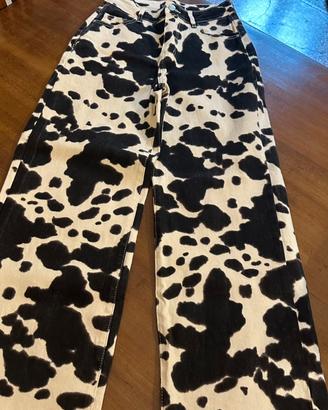 Jeans wide leg tg xs ,elasticizzati