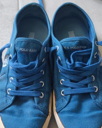 Scarpe da ginnastica donna azzurro scuro