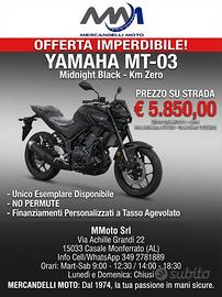 Yamaha MT-03 2025-km zero