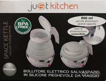 Bollitore elettrico salva spazio