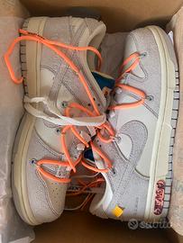 Scarpe nike dunk low off white