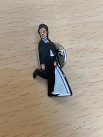 Spilla ferro charlie chaplin vintage