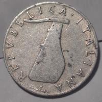 moneta antica 5 lire 1954 con delfino molto rara