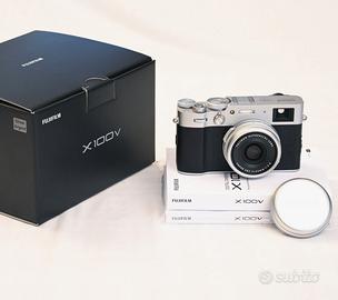 FUJIFILM X100V SILVER  - PERFETTA FUJI ITALIA NO