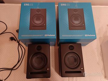 COPPIA CASSE MONITOR PRESONUS ERIS E5