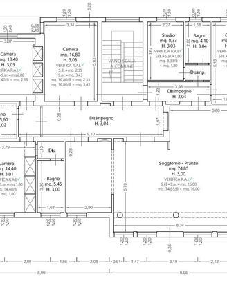 Appartamento 220mq zona bellaria, pontedera