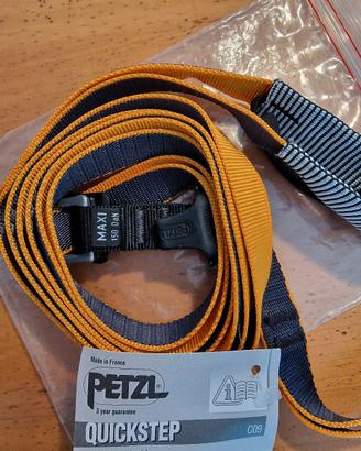 Staffa Petzl QUICKSTEP nuova con cartellino